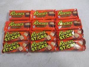 lot 275 image: (B-3) 6 Reeses Peanut Butter Cup and 6 Reeses Sticks Past Date