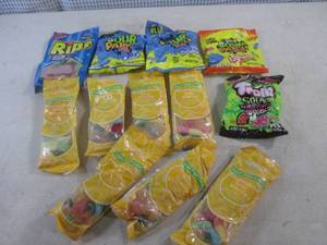 lot 297 image: (B-3) 12 Assorted Boxes of Candy Past Date