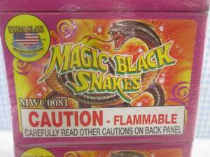 lot 139 image: (BSB) 50 Boxes of Magic Black Snakes - Bundle of 50 Boxes  6 Per Box