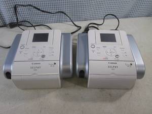 lot 118 image: (CS) 2 Canon DS810 Selphy Printers - Both Power On