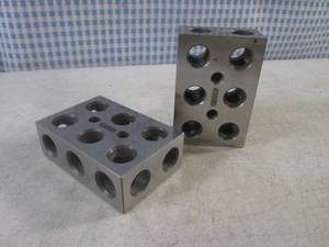 lot 4 image: (EC1) 2 Finn Precision Machinist 123 Blocks (1 x 2 x 3)