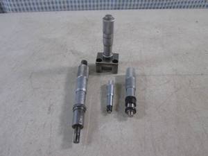 lot 7 image: (EC1) Mitutoya 0-.5  .001 - Starrett No. 263 - Scherr-Tumico and Small 0-.5 Micrometer Heads
