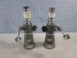 lot 19 image: (EC1) 2 Fowler Inspection Microscopes Both with 60X Eyepieces