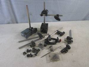 lot 58 image: (BSB) Magnetic Base with Assorted Accessories - Arms, Clamps Etc