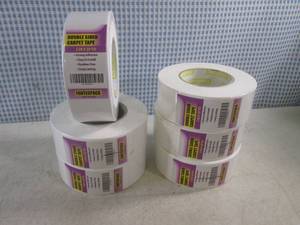 lot 315 image: (EC1) 6 Rolls of Double Sided Carpet Tape 2 in. x 30 yd.