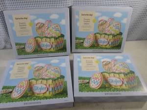 lot 334 image: (F-0) 4 Easter Basket Cookie Kits Past Date