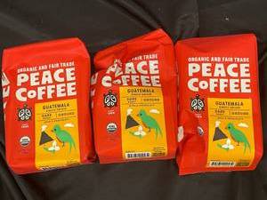 Peace Coffee 3 bags Best by 11142023