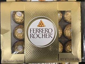 Ferrero Rocher Truffle Choclates 3 X 5.3oz boxes Best by 062023