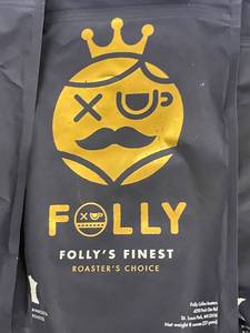Follys Finest 3 bags coffee Best by 10272023