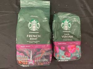 Starbucks Large and small bags Best by 09102023