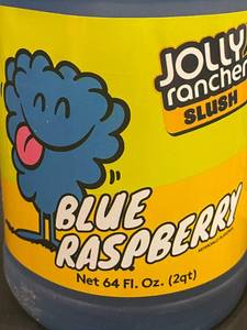 Jolly Rancher slush Blue Raspberry Best by 09082024
