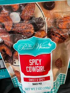 Spicy Cowgirl Sweet Salty Snack Mix 4 bags 7oz each&nbspBest by 08232023
