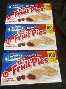 Hostess Cherry Fruit Pies 3 Boxes&nbspBest by 07232023