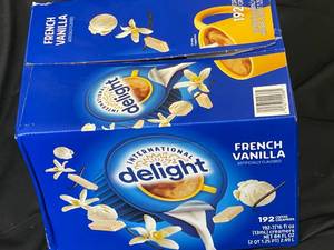 French Vanilla Creamer 192 count&nbspBest by 07292023