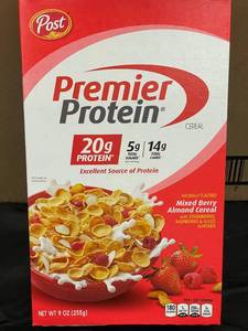 Post Protien and berrys Cereal 16 Boxes&nbspBest by 082023