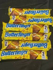 6 Butterfinger 2 bars