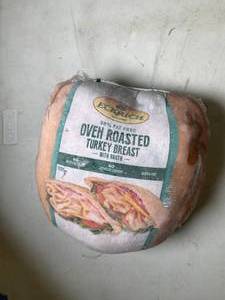 lot 158 image: Eckrich Oven Roasted Turkey Breast  7.9Lbs Best by 11022023