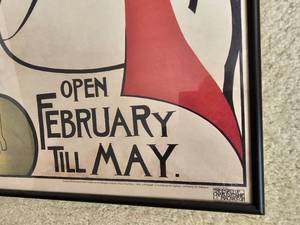 lot 23 image: Art Deco Styled Poster for the Glasgow Institute of Fine Arts