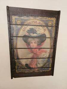 lot 81 image: Barn Wood Olympia Beer Advertising Sign  Cheers