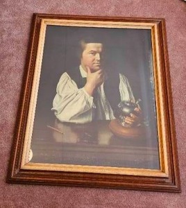 lot 132 image: John Singleton Copley Print of Paul Revere