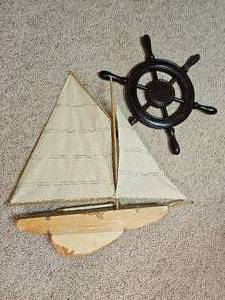 lot 140 image: Nautical Wall Decor Group