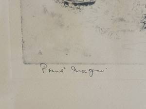 lot 50 image: SIGNED Fine Art Print by Lionel Barrymore - Point Magu
