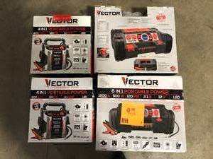 Lot of Assorted Portable Power Stations Various Models Sizes and Conditions Customer Returns See Pictures