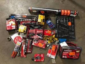 Lot of Assorted Hand Tools and Hardware Various Models and Conditions  Customer Returns See Pictures