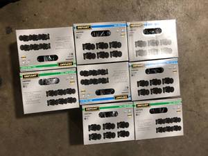 Lot of Defiant Hartford Matte Black BedBath Door Knob Contractor Pack (6-Piece) Customer Returns See Pictures