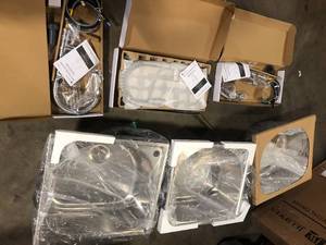 Lot of Assorted Sinks and Faucets Various Models and Conditions Customer Returns See Pictures