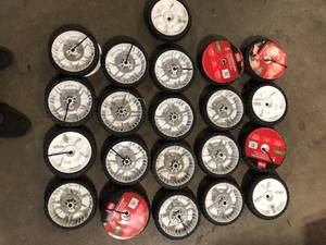Lot of Toro Personal Pace 8 in. Replacement Rear-Wheel-Drive Wheel for Lawn Mowers Customer Returns See Pictures