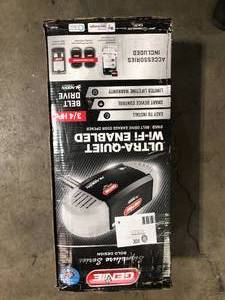 Genie Signature Series 34 hp. Ultra-Quiet Belt Drive Smart Garage Door Opener   Customer Returns See Pictures