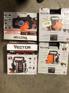 Lot of Assorted Portable Power Stations Various Models and Conditions  Customer Returns See Pictures