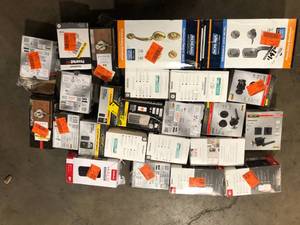 Lot of Assorted Door Handles Various Models and Conditions   Customer Returns See Pictures