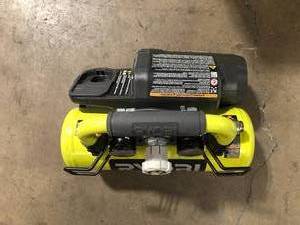 RYOBI ONE 1 Gal. 120 PSI Portable 18V Horizontal Air Compressor ( 0.5 CFM at 90 PSI )    Customer Returns See Pictures