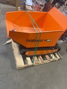 YARDMAX YD8105 Track Barrow with Hydraulic Assist, 1100lb. Capacity, Briggs CR950, 6.5 hp, 208cc In working conditions