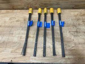 lot 35 image: EMPIRE LEVEL Lot of 5 Packs of- 78-004 Stake Flags, Yellow (100 per pack)