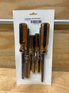 lot 36 image: 7 Piece Ball End Driver Set 764 to 38