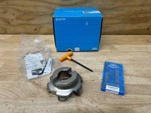 lot 53 image: KYOCERA Precision Tools MFPN454000R6T 4.0000-4.3150 Diameter x 45 Degree Angle 6 Flute Steel Indexable Face Mill
