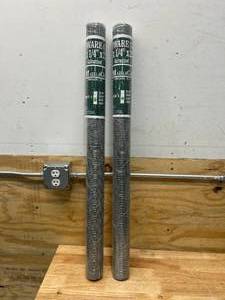 lot 58 image: MAZEL & CO. Lot of 2 Rolls of- 14x14x23 Gauge Hardware Cloth (5 Long x 36 Wide Per Roll)