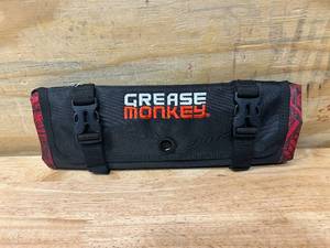 lot 86 image: GREASE MONKEY Socket Roll Tool Organizer and Carrier  Holds 22 Sockets