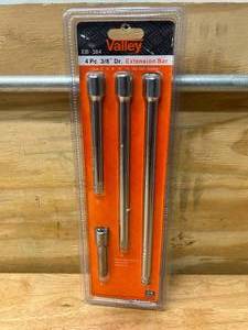 lot 90 image: Valley 4pc 38 Drive Extension Bar Set (0227246.50)
