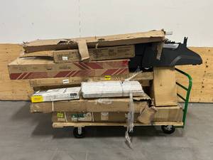 lot 120 image: Cart full of Miscellaneous Return Items