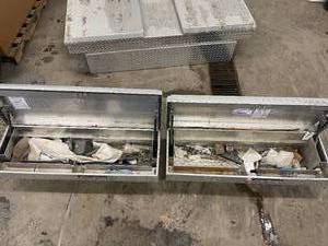 lot 10 image: Two Weather Guard Bed Boxes