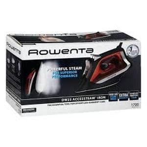 lot 27 image: Rowenta Steam Iron Access Steam Vertical Steaming Red