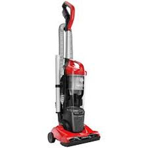 lot 35 image: Dirt Devil Endura Reach Upright Bagless Vacuum Cleaner for Carpet and Hard Floor, Lightweight, Corded, UD20124, Red-Conditions