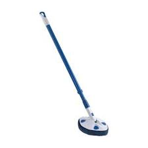 lot 43 image: Clorox Extendable Pole Tub & Tile Scrubber with Clorox Fresh Scent Bleach Free Disinfecting Wipes