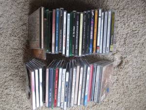 lot 24 image: Collection of music CDS from a variety of artists including Frank Sinatra, Eric Clapton, Kenny G and more