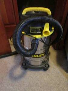 lot 76 image: Stainless steel Stanley Canister Shop vac