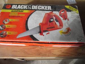 lot 149 image: Black n Decker NaviGator powered hand  jig saw